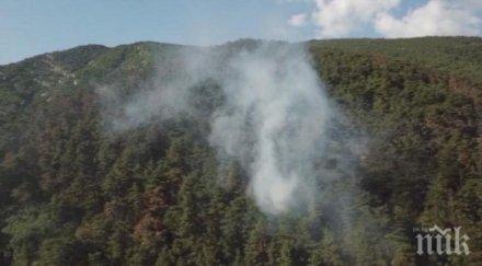 последните минути пожарът карлово отново разгоря