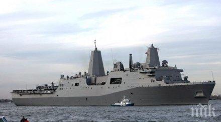 атракция бързоходен десантен кораб сащ премина черно море