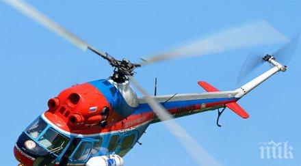 военен вертолет разби полша