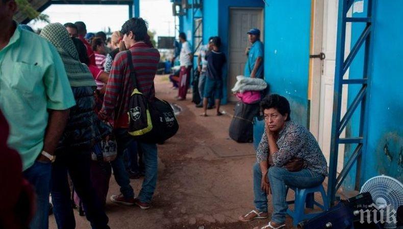 ПРЕСЕЛЕНИЕ! Стотици венецуелци избягаха в Бразилия, за да се спасят от бедността