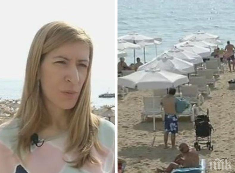Министър Николина Ангелкова предупреди, че концесиите на 10 плажа може да бъдат прекратени заради драстични нарушения