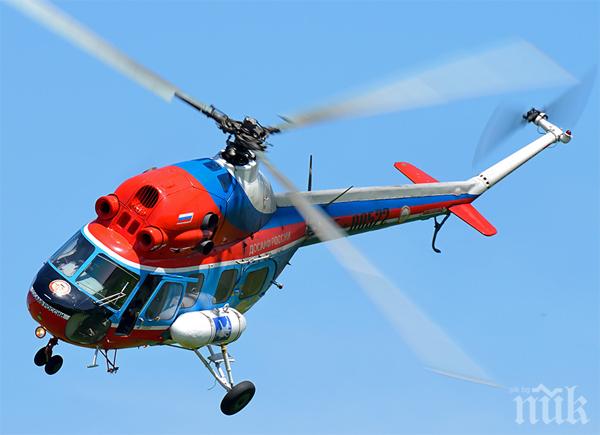 Военен вертолет се разби в Полша
