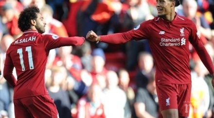 ливърпул превзе върха висшата лига