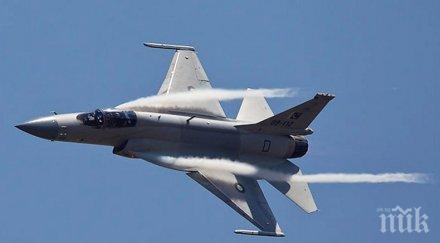 ирански изтребител разби пилотът загинал