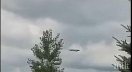 мистерия огромен нло прелетя йорк видео