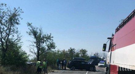 меле пътя стара загора хасково един загинал четирима тежко състояние снимки