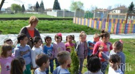 скандално бизнесмен вдига бензиностанция детска градина