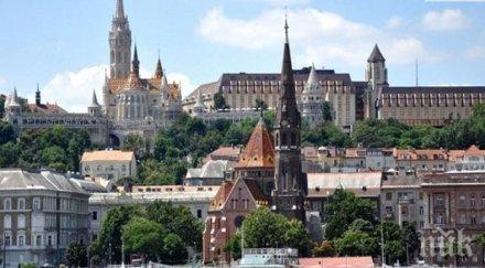 опасно регистрираха рекорден спад нивото река дунав района будапеща