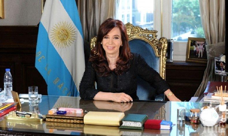 Обискират имоти на бившата аржентинска президентка Кристина Киршнер