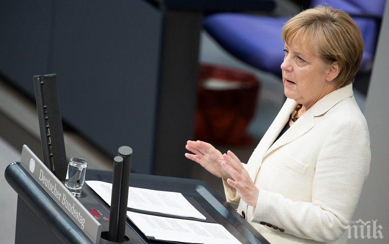 Меркел: Северен поток 2 няма да направи Германия зависима от Русия
