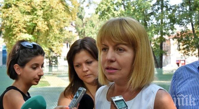 Кметът на София Йорданка Фандъкова инспектира ремонтите в Западен парк (СНИМКИ)