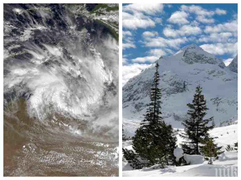 ВРЕМЕТО СЕ ОБРЪЩА! Циклонът Бруно удря Балканите през уикенда, носи първия сняг