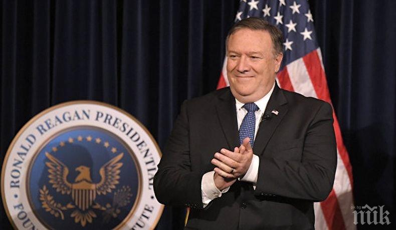 На четири очи! Държавният секретар на САЩ и външният министър на Македония са обсъдили референдума за името