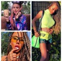 МРЕЖАТА ПЛАМНА! Изпадна боцката на Гери-Никол! Никой бански не побира силиконките на певицата с най-известните задни части (СНИМКИ)