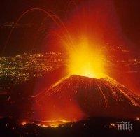 ЗРЕЛИЩНО! Заснеха изригването на Етна (ВИДЕО)