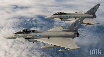 великобритания вдигна изтребители черно море заради руски самолети