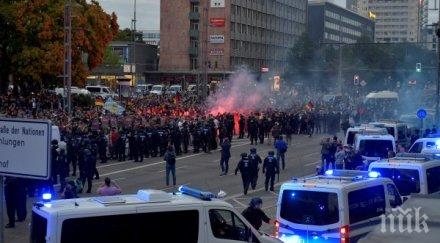 фалшиви новини предизвикали размириците kемниц