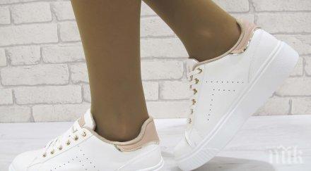 запазим обувките бели въпреки мръсотията вижте