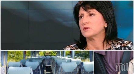 гореща тема експерт всички автобуси бъдат колани