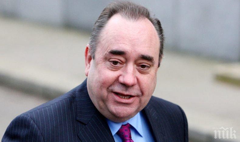 Бивш първи министър на Шотландия подаде оставка от партийния си пост