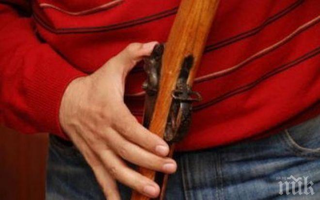 ШОК В КЪРДЖАЛИЙСКО! Мъж се гръмна в гърдите със самоделка 