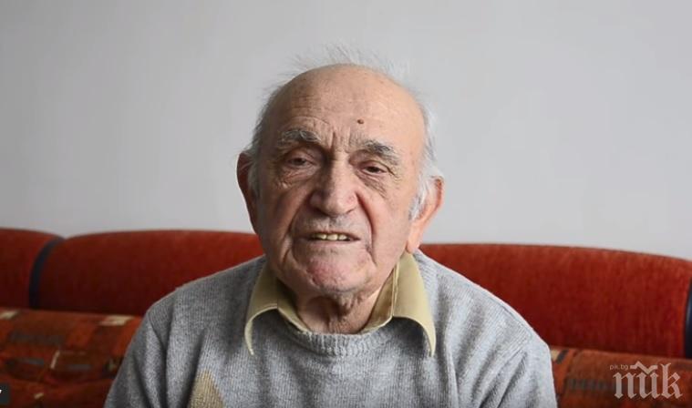 Похвално! 90-годишният дядо Петър взриви Ютюб с таланта си (ВИДЕО)