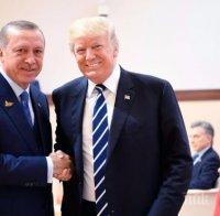 Доналд Тръмп останал разочарован от Ердоган заради задържания в Измир пастор