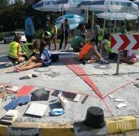 Превръщат кръгово кръстовище в Кюстендил в цветно пано