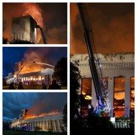 ИЗВЪНРЕДНО В ПИК! Голям пожар избухна в популярната сграда „Литълуудс Пуул“ в Ливърпул
