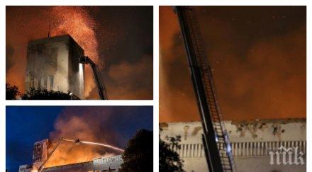 извънредно пик голям пожар избухна популярната сграда литълуудс пуул ливърпул