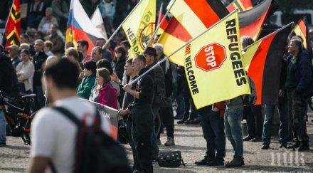 напрежение пребити бежанци германия