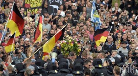 германия отново протестират мигрантите