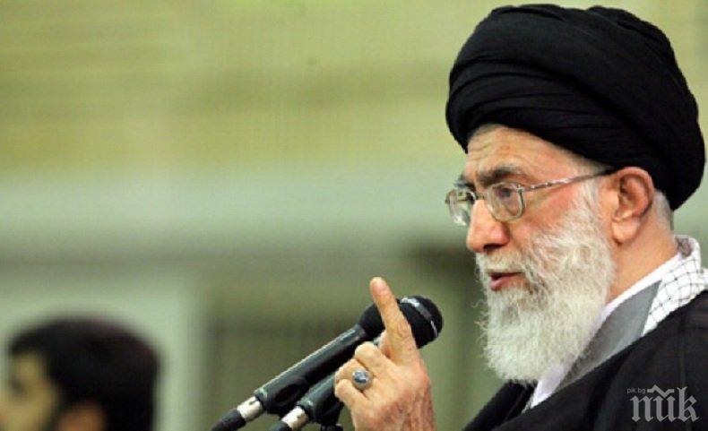 Иранският върховен лидер: Малко вероятно е да има война