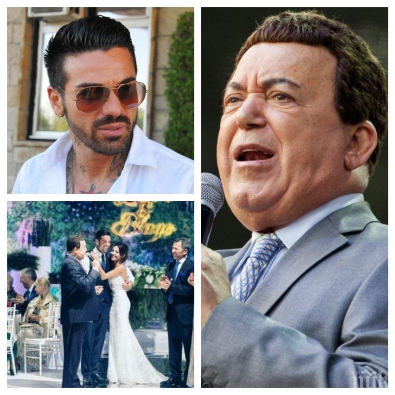 САМО В ПИК! Футболната звезда Благо Георгиев скърби за Кобзон: Синът ми Елай е закърмен с песните му (УНИКАЛНИ СНИМКИ) 