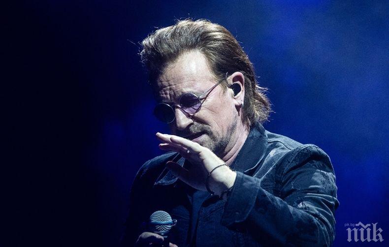 Боно загуби гласа си по време на концерт на U2 в Берлин (ВИДЕО)