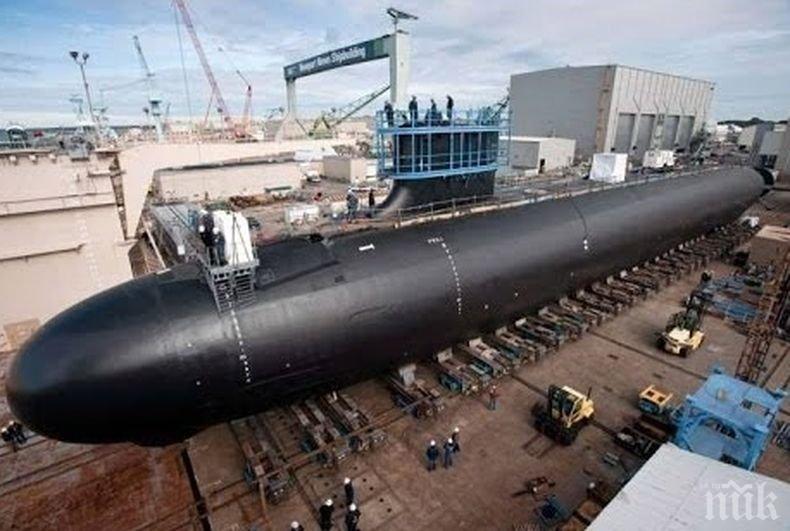 Американска атомна подводница пристигна на пристанището в Гибралтар