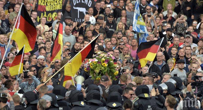 В Германия отново протестират срещу мигрантите
