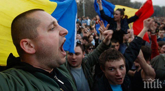 Масови протести в Кишинев, искат обединение между Молдова и Румъния