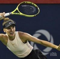 Испанка изхвърли Мария Шарапова на осминафиналите на US Open