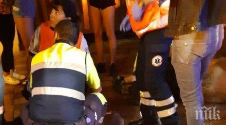 нападател нож рани германски туристи майорка простреляха