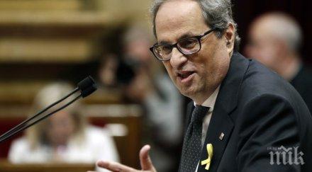 каталунският лидер призова народа бунт независимост