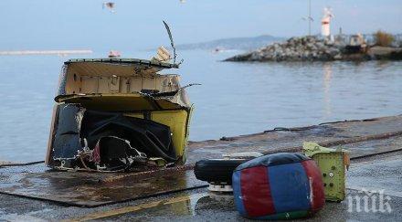 шок частен хеликоптер падна мраморно море