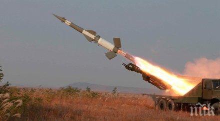 ракета изстреляна йемен свалена саудитска арабия ранени