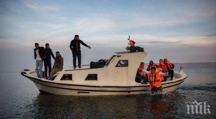 кипърската полиция залови лодка сирийски мигранти