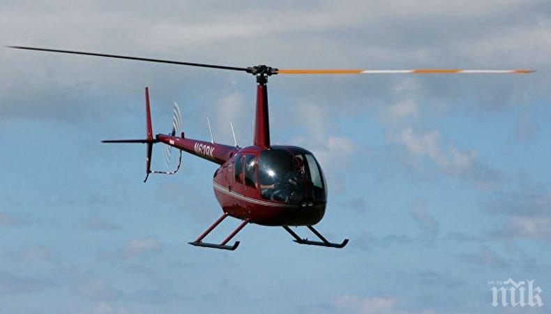 Частен хеликоптер се разби в Чехия