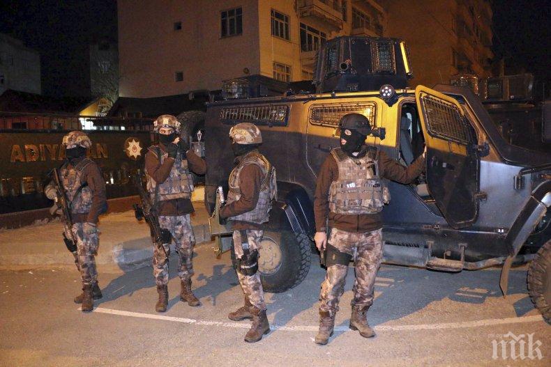Задържаха 33-ма членове на Ислямска държава в Турция 