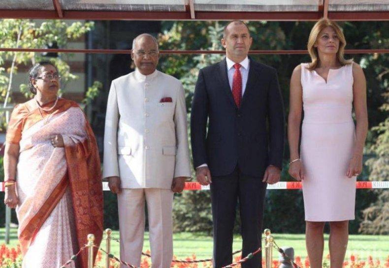 ГОРЕЩО В ПИК TV! Индийският президент открива паметник на Махатма Ганди в София с Румен Радев 