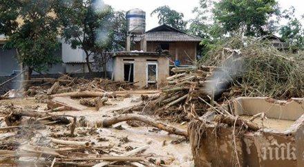 вода наводнение потопи град североизточната част мексико