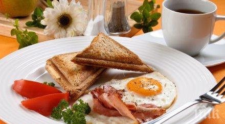 кое подходящото време закуска вечеря