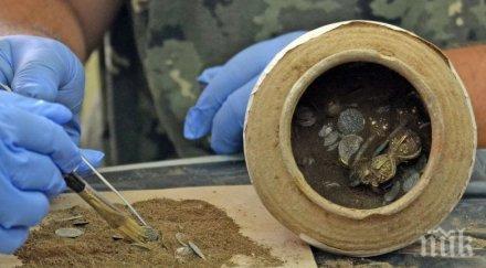 два милиона евро струват две монетите археологическата находка калиакра